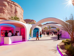 Explore AURA·VISION's Futuristic Entertainment Studio