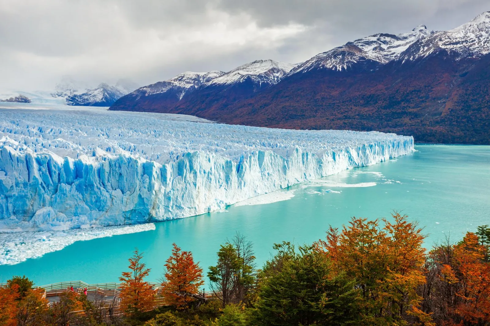 ธารน้ำแข็ง Perito Moreno ในอุทยาน Los Glaciares