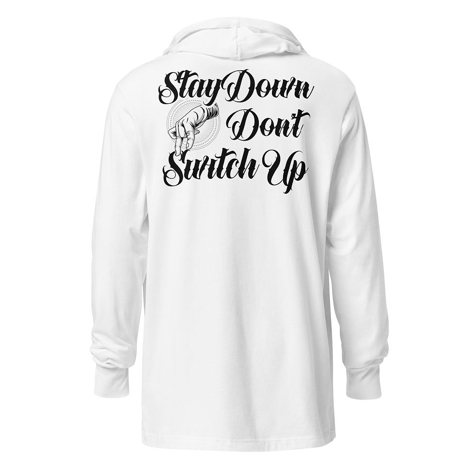 Thumbnail: Waipahu Born and Raised Hooded long-sleeve tee