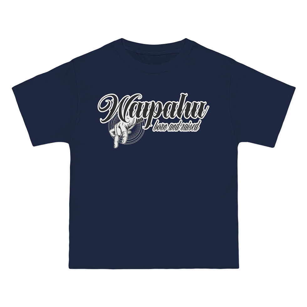 Thumbnail: Waipahu Born and Raised, Stay Down Beefy-T®  Short-Sleeve T-Shirt