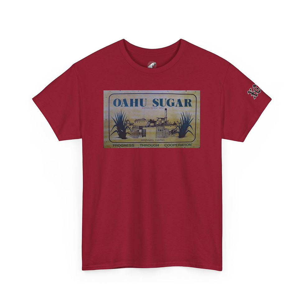 Thumbnail: Oahu Sugar Vintage Unisex Heavy Cotton Tee