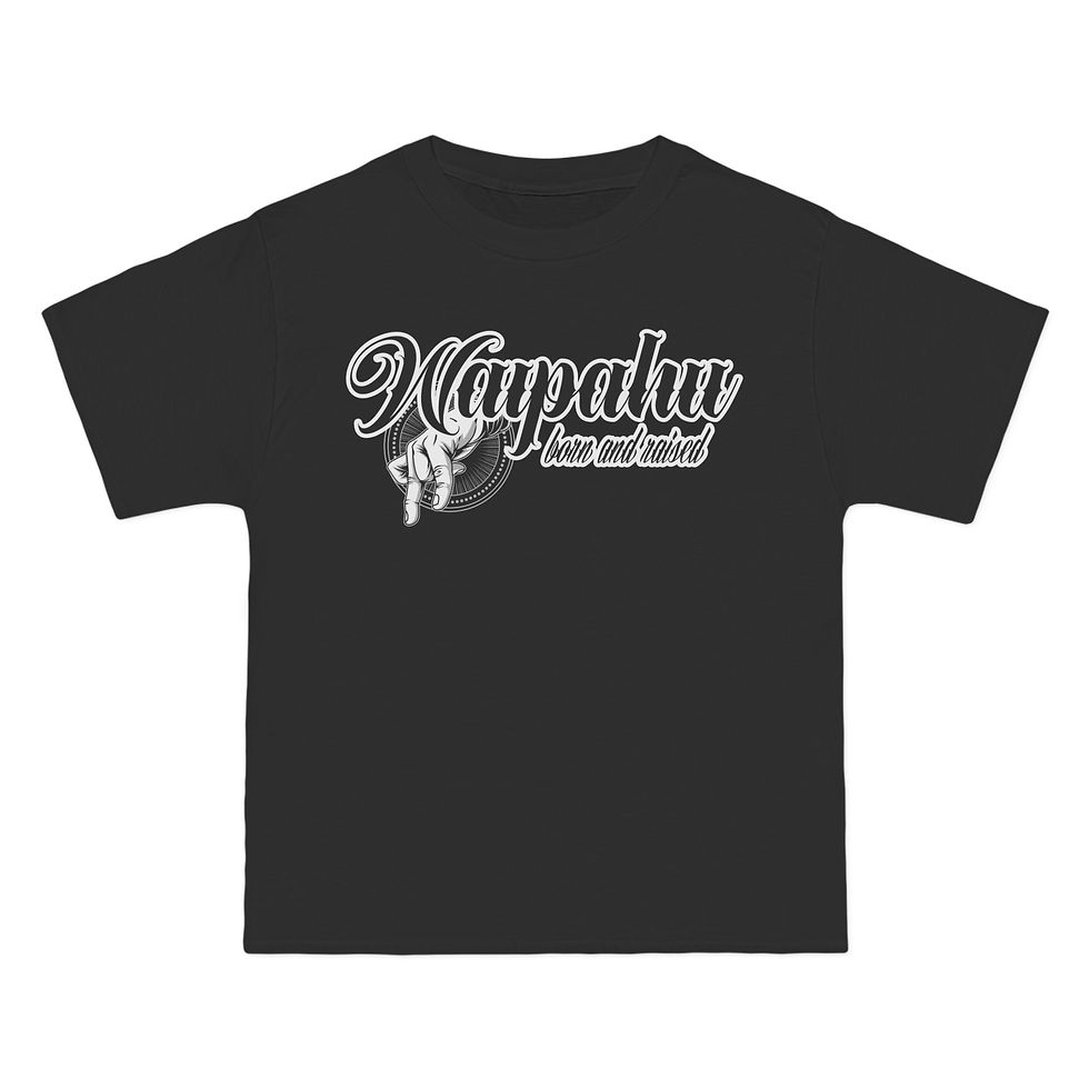 Thumbnail: Waipahu Born and Raised, Stay Down Beefy-T®  Short-Sleeve T-Shirt