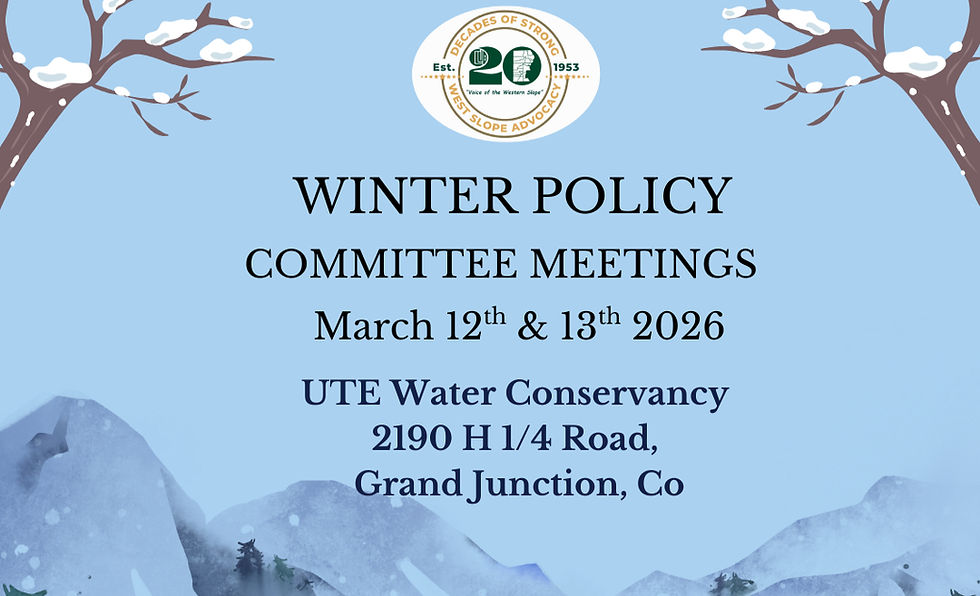 2026 Winter Policy Meetings 