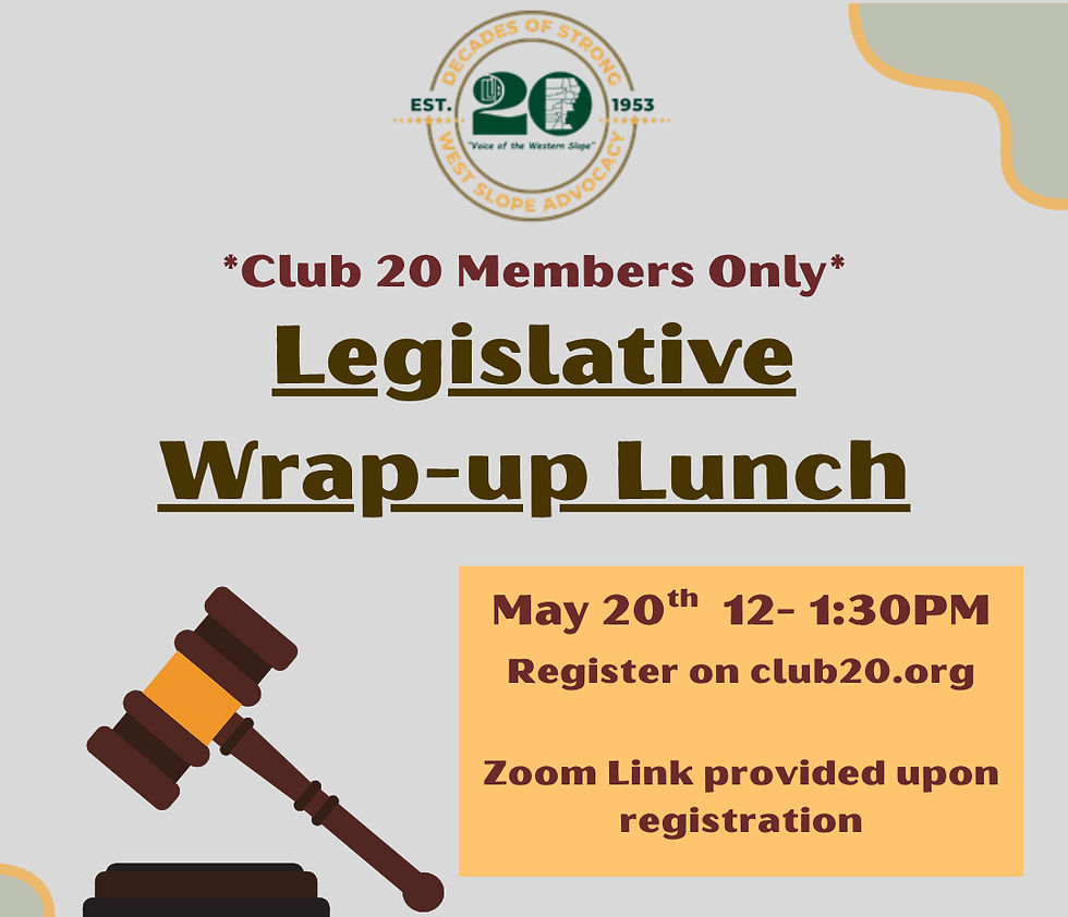 2026 Legislative Wrap-up Townhall