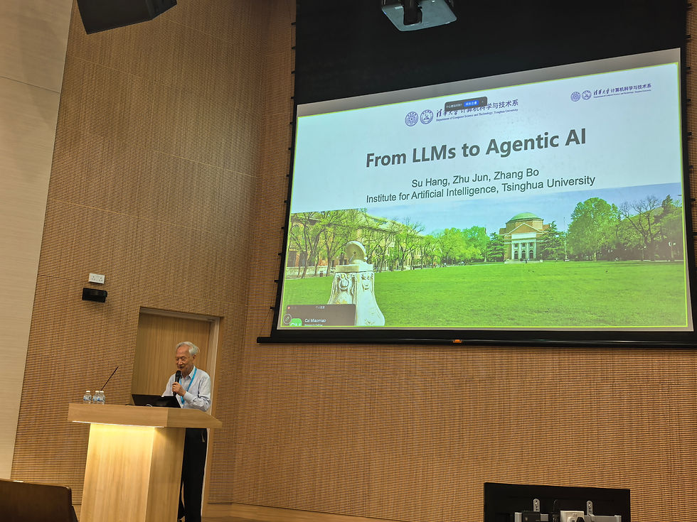 From LLMs to Agentic AI - Prof Bo Zhang (Tsinghua)