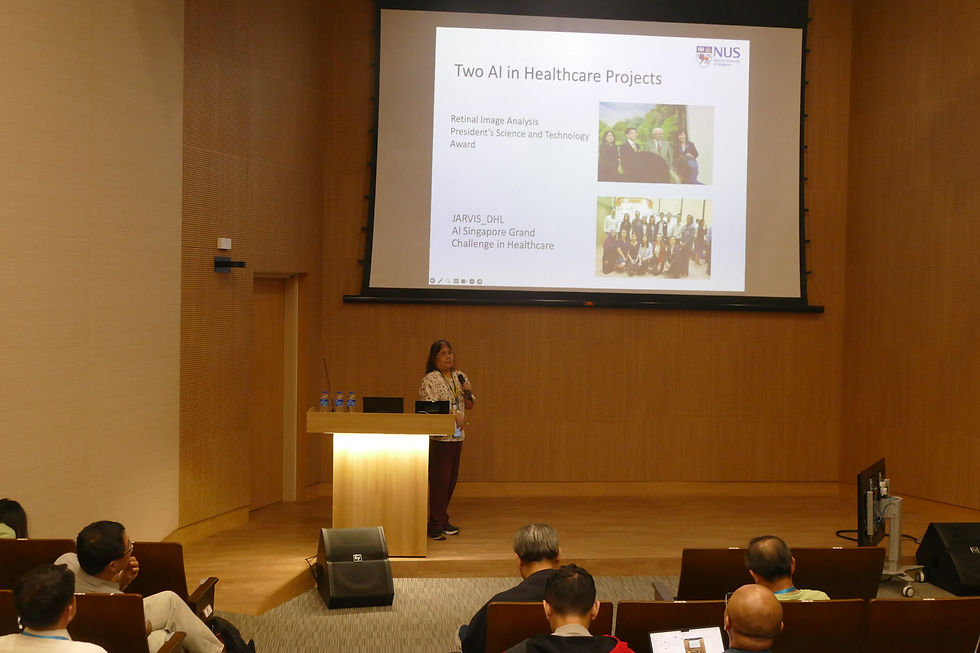 My journey with AI in Medicine - Prof Wynne Hsu (NUS)