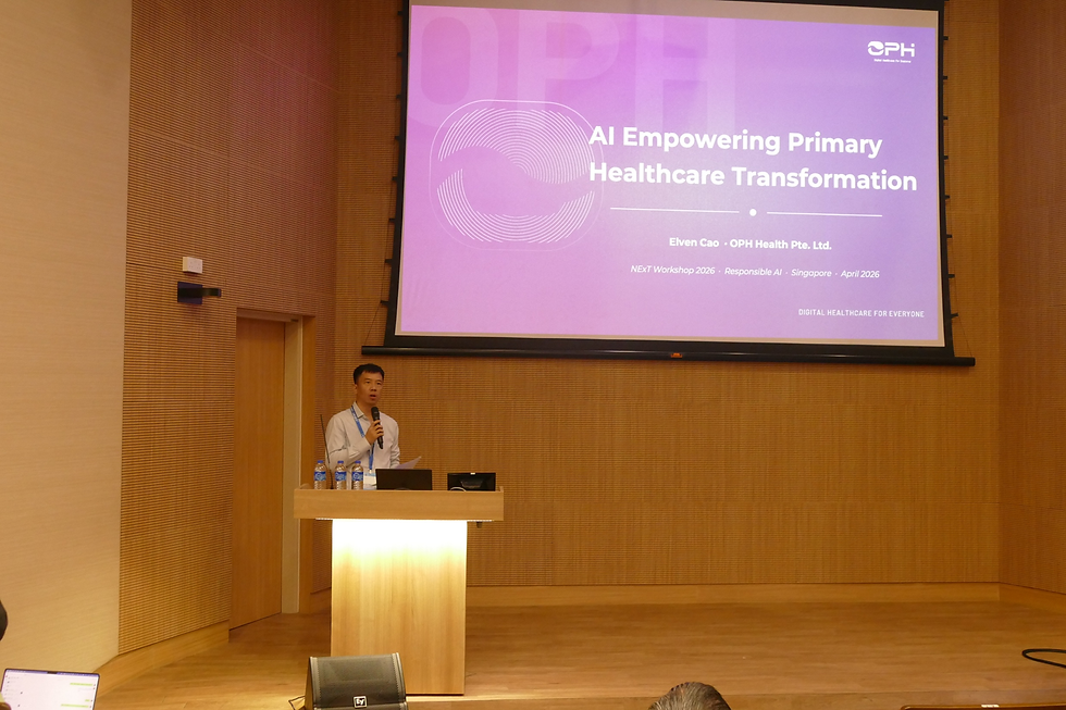 AI Empowering Primary Healthcare Transformation - Dr. Elven Cao (OPH)