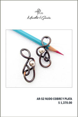 AR-52 NUDOS COBRE Y PLATA