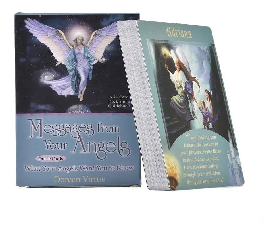 Messages From Your Angels Oracle Cards Só As Cartas Não Livr