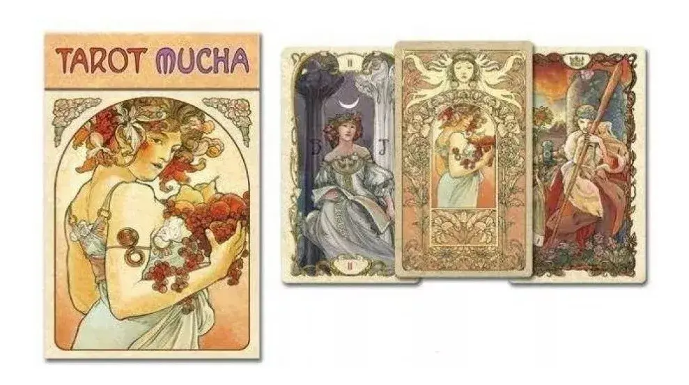 Deck - Tarot Mucha 78 Full Colou