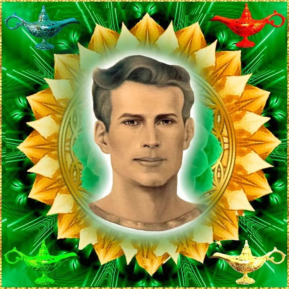 Mandala Mestre Hilarion Em Veludo