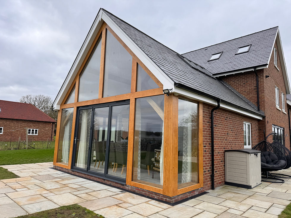 Oak Frame Kitchen Extension