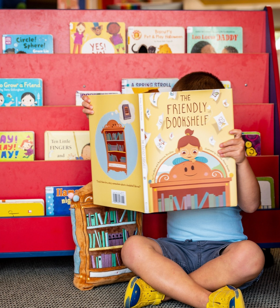 Thumbnail: The Friendly Bookshelf (Hardcover)