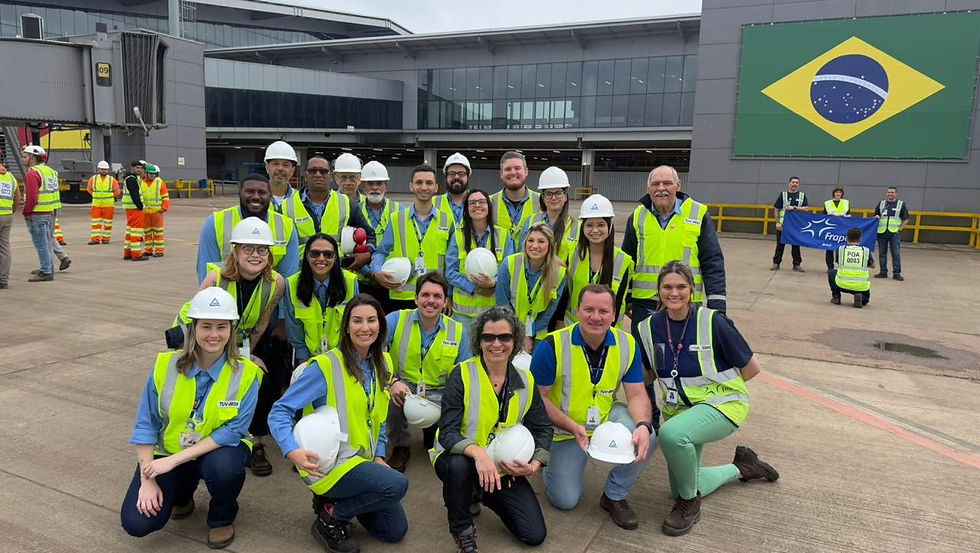 A presença feminina nas obras de Reconstrução do Aeroporto de Porto Alegre