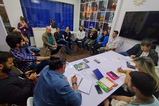 Zonais Sinos, Serra e Litoral reunidas na Casa do Profissional na Expointer
