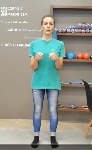 Tati Adam, professora pilates