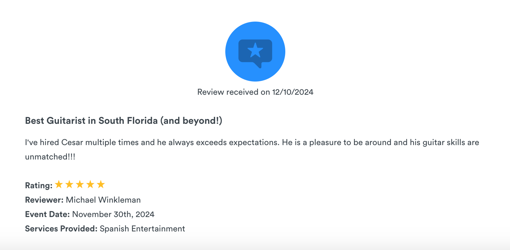 Flamenco Rumba Guitarist Reviews
