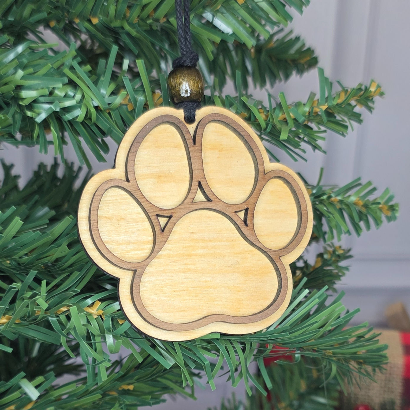 Paw Print Ornament