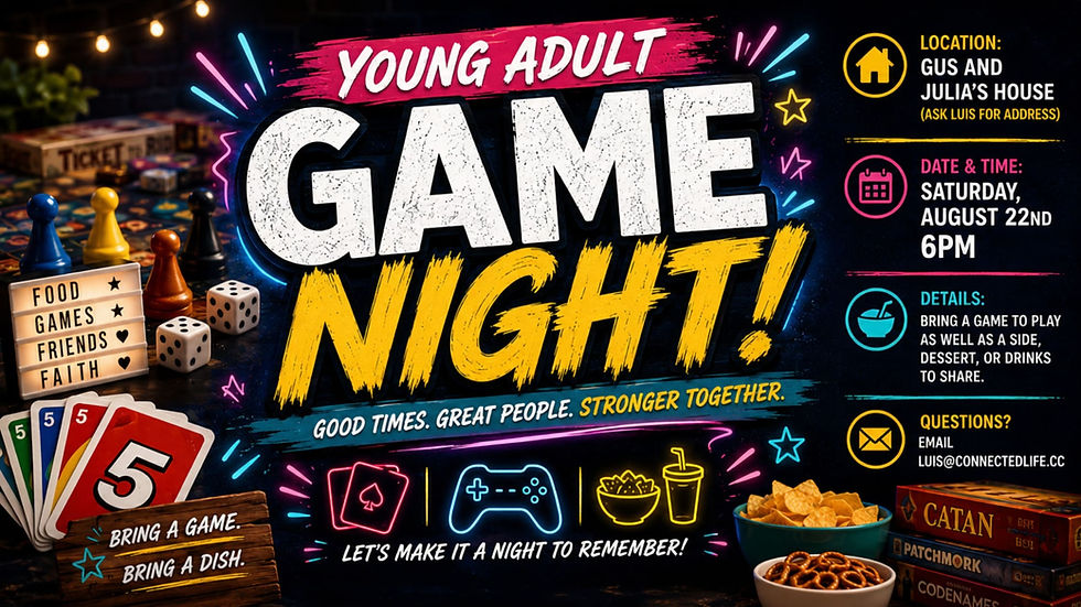 Young Adult Game Night