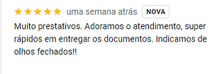avaliação positiva no google 7