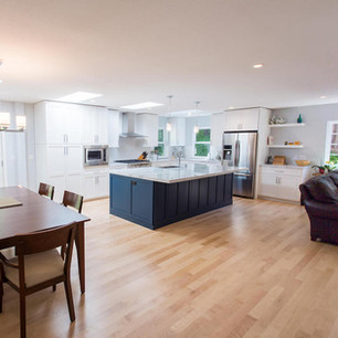 View Open Concept Kitchen & Addition