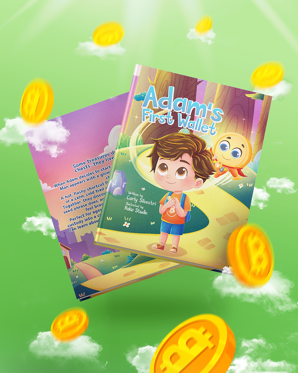 Adam's First Wallet Children's Book Cover