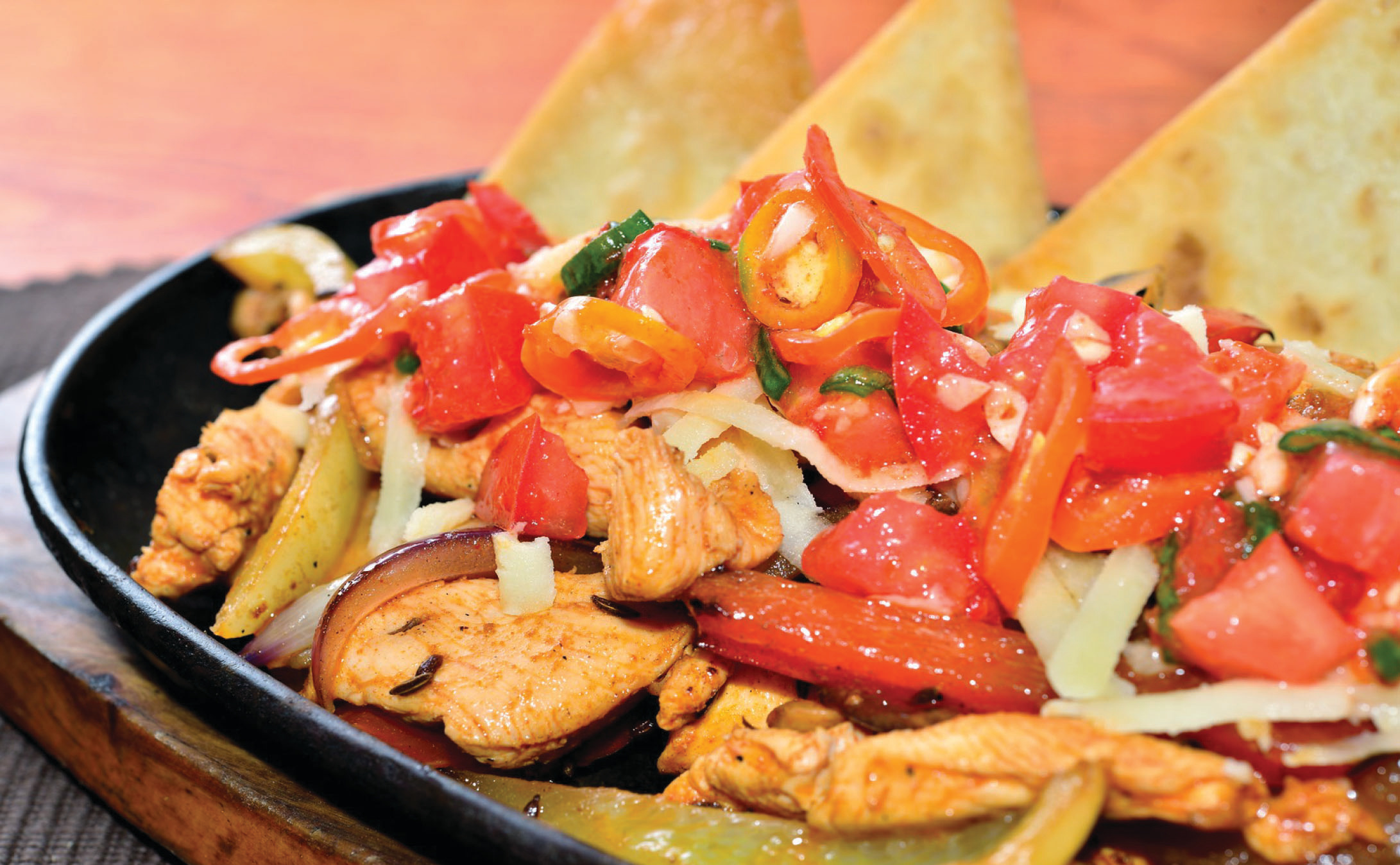 Arranged Food and Objects