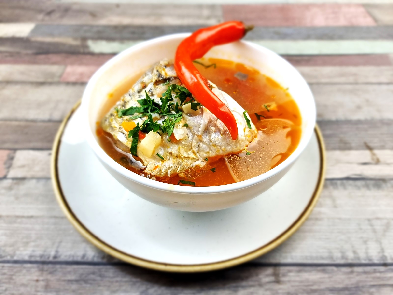 Arranged Food and Objects