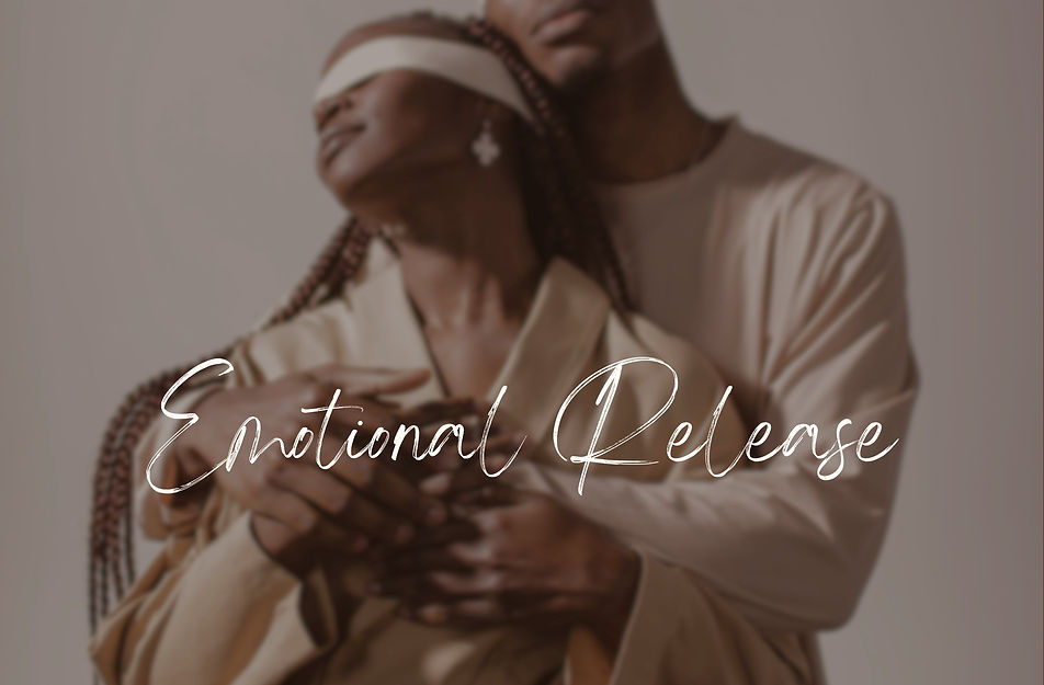 Frau wird gehalten (Emotional Release)