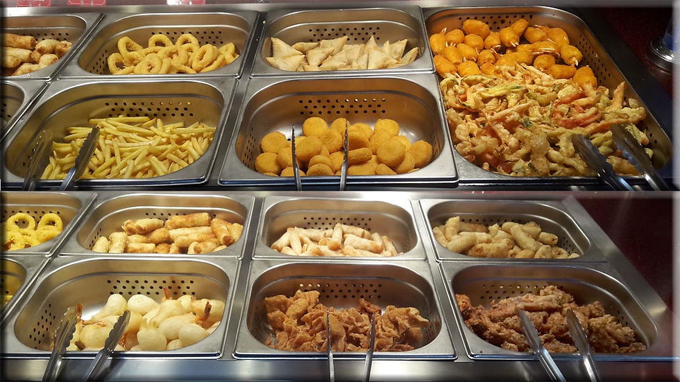 Nos entrées chaudes et fritures :