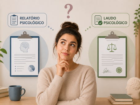 Diferenças Entre Relatório Psicológico e Laudo Psicológico