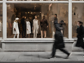 Are people walking past your shop window?