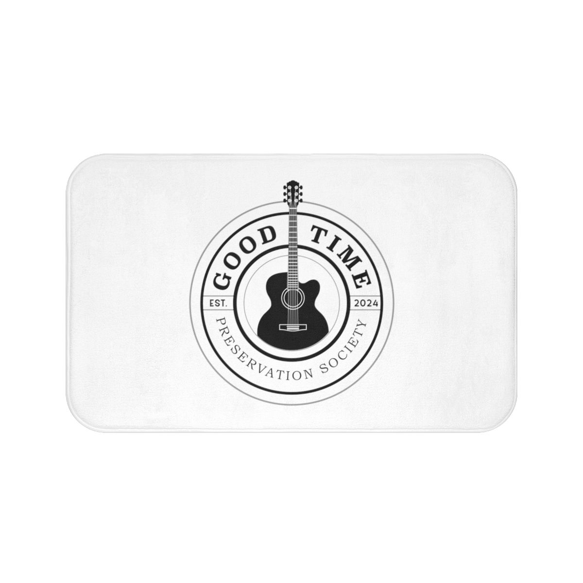 GTPS Guitar Logo Bath Mat