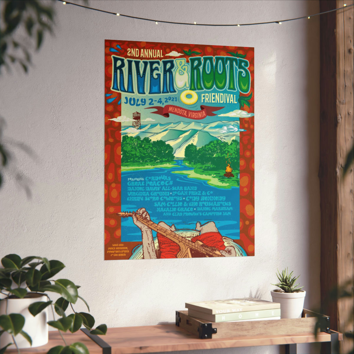 2021 River and Roots Souvenir Poster