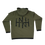 Thumbnail: back military green hoodie black pillars