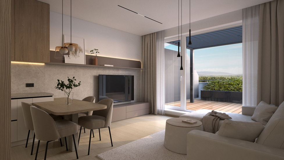 návrh dvojizbového bytu