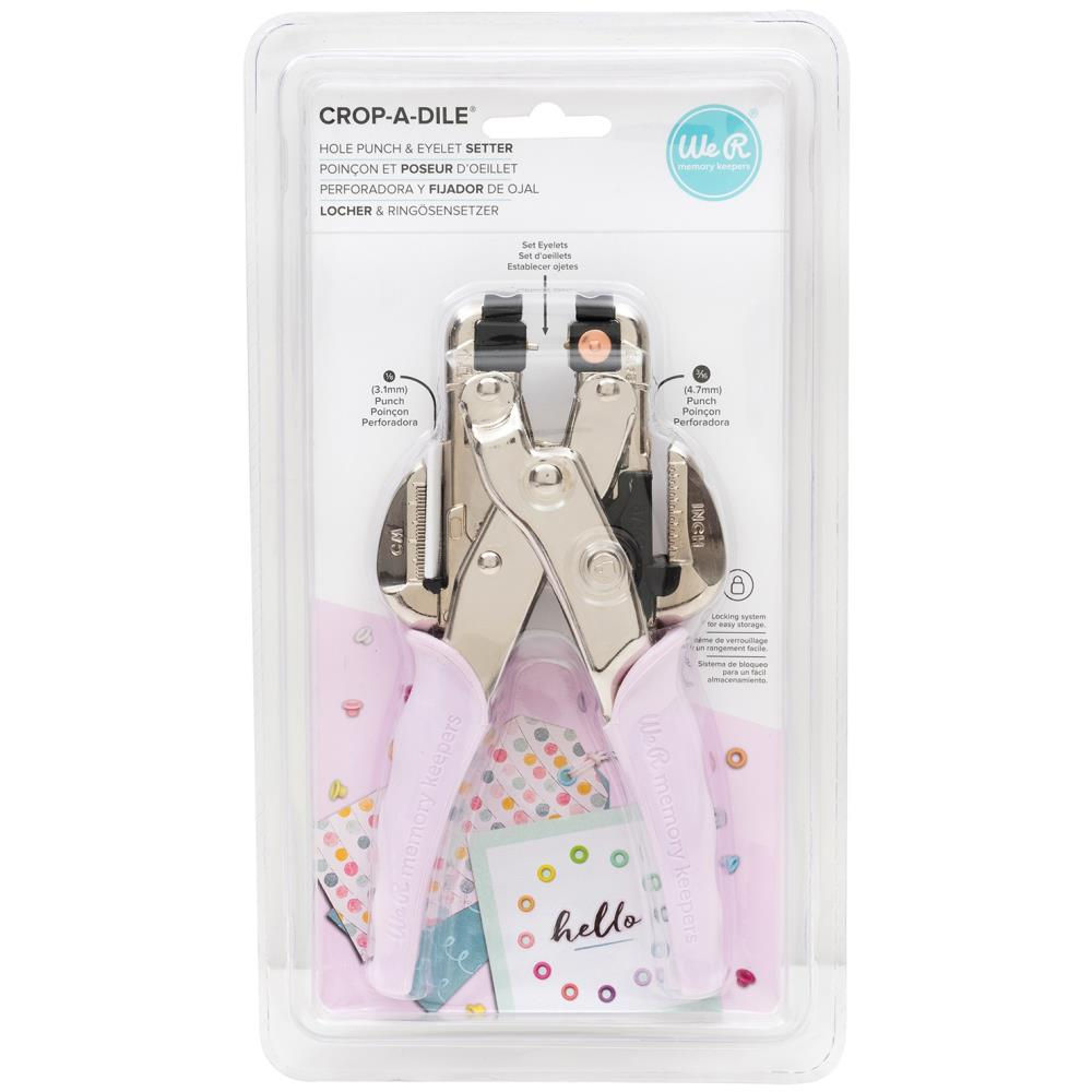 Perforadora y Fijador de Ojal CROP-A-DILE