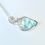 Thumbnail: Larimar Pendant Necklace in Silver