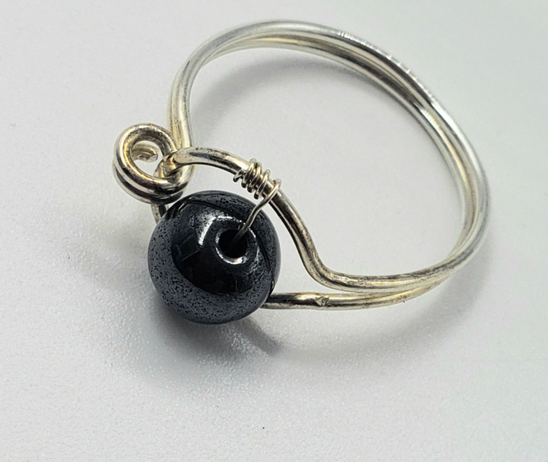 Silver Rings in Bezel Setting