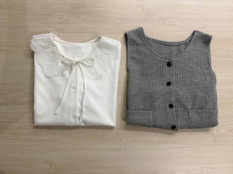 Miniatura: BLUSA Y CHALECO 1061#