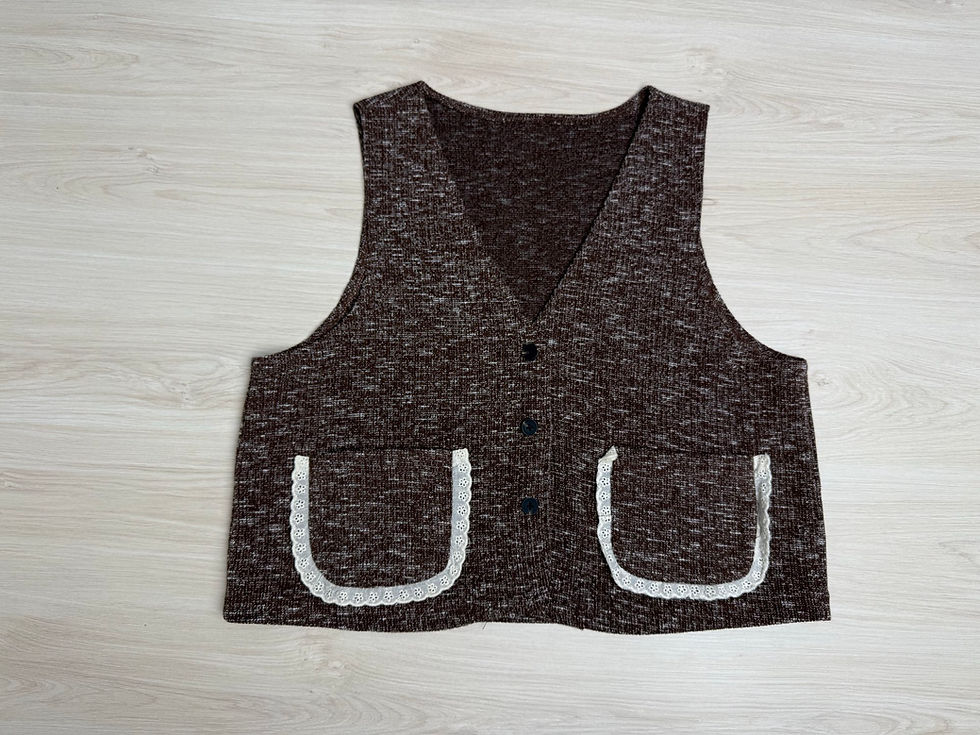 Miniatura: BLUSA Y CHALECO 1085#