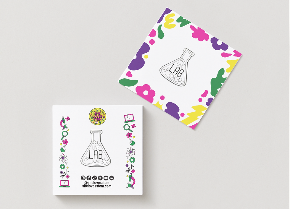 Live Lab Love Lapel Pin