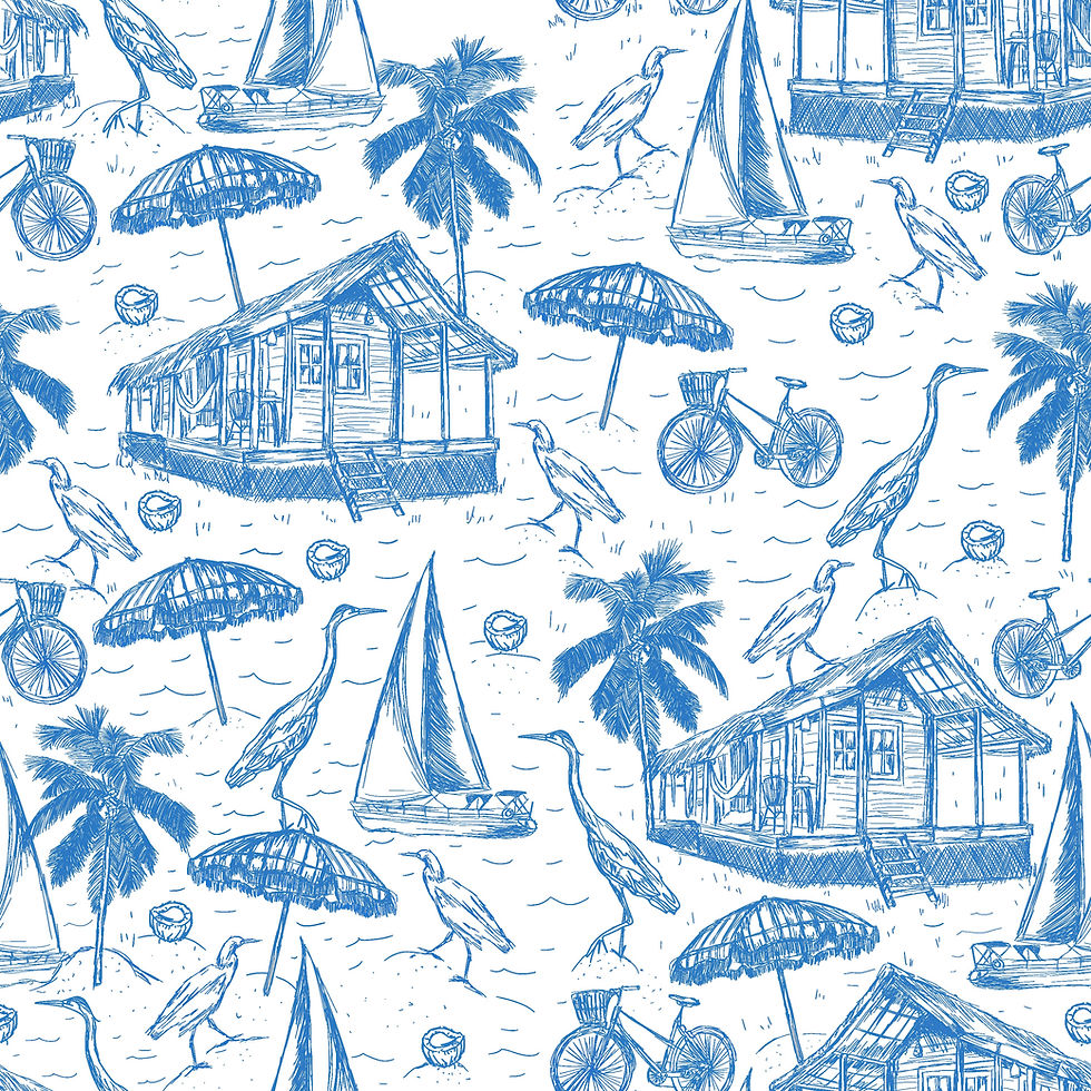 Beach Town Pattern