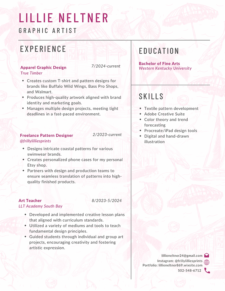 Lillie's Resume (2 columns).png