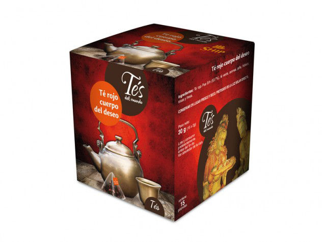 Té rojo cuerpo del deseo