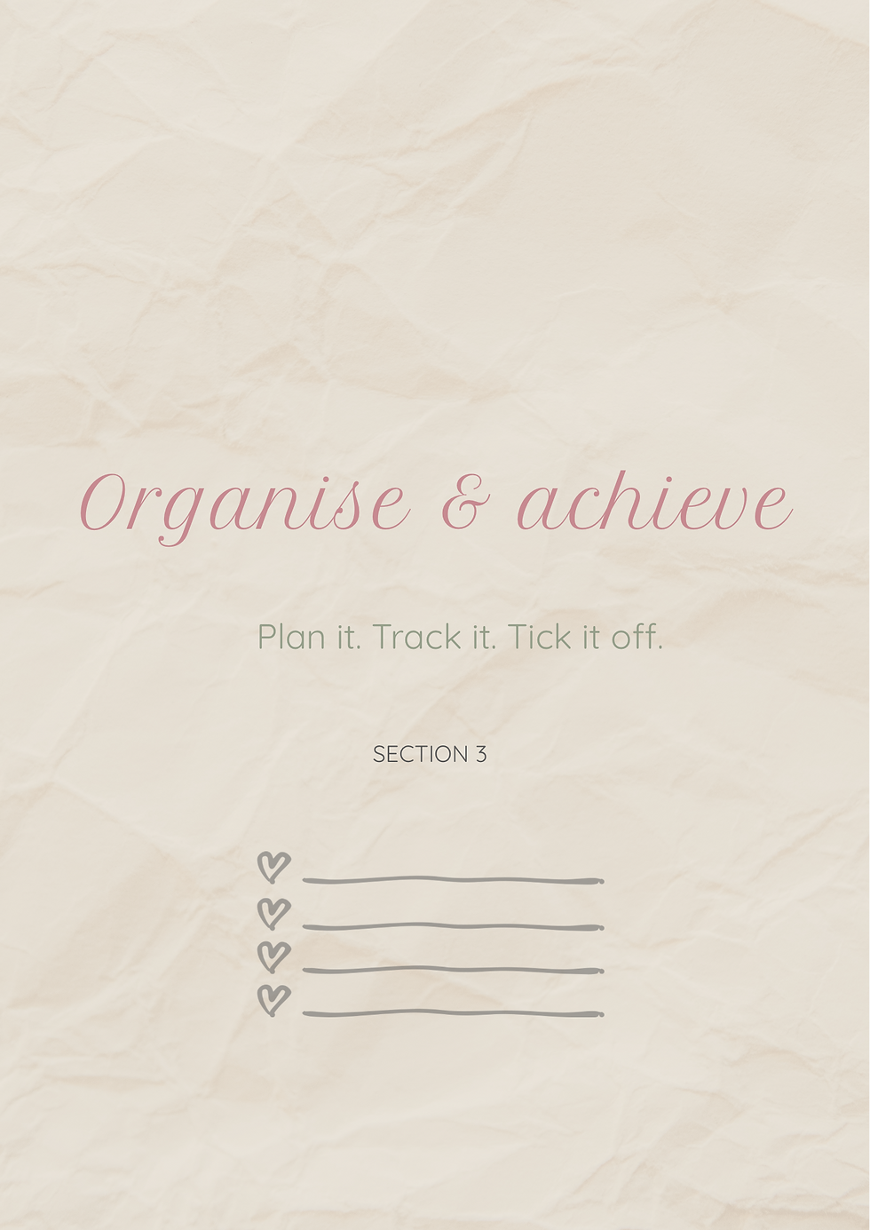 Thumbnail: The Chaos to Calm Academic Planner | 2025/26