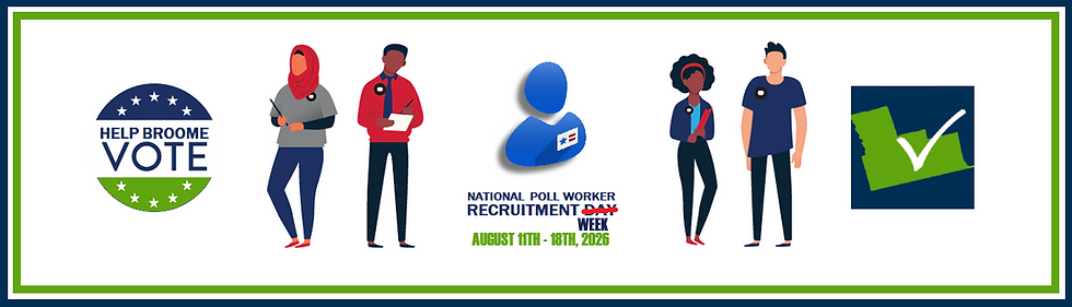 NATIONAL POLL WORKER RECRUITMENT DAY AND WEEK!