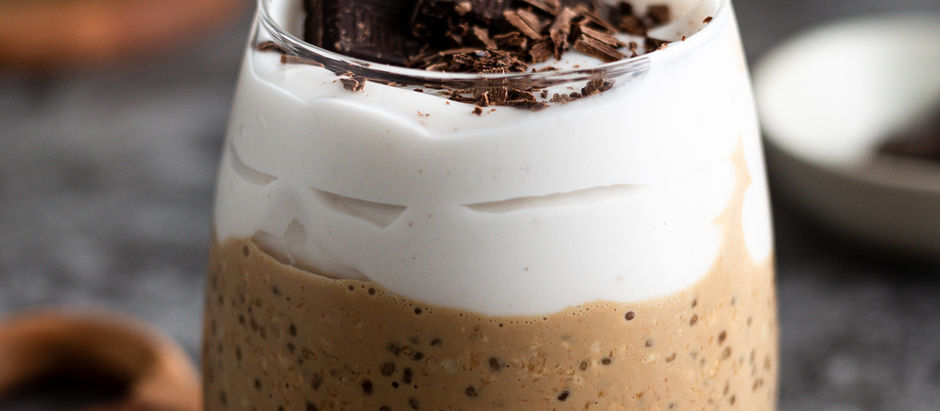 Iced Coffee Overnight Oats