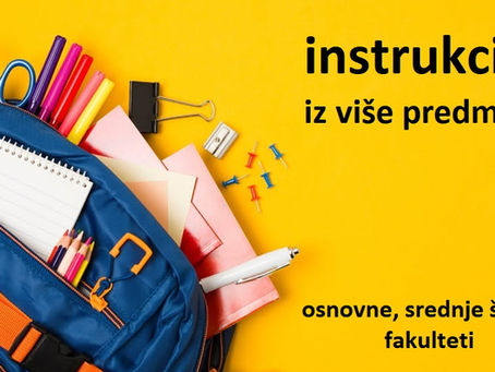 Besplatne instrukcije, poduke, repeticije, pripreme, lekcije - besplatni sadržaji iz matematike, kemije, fizike, biologije, hrvatskog jezika i drugih predmeta te državne mature