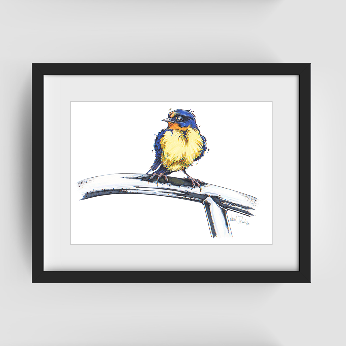 Watchful Eye High Quality Matte Print (20"x16")